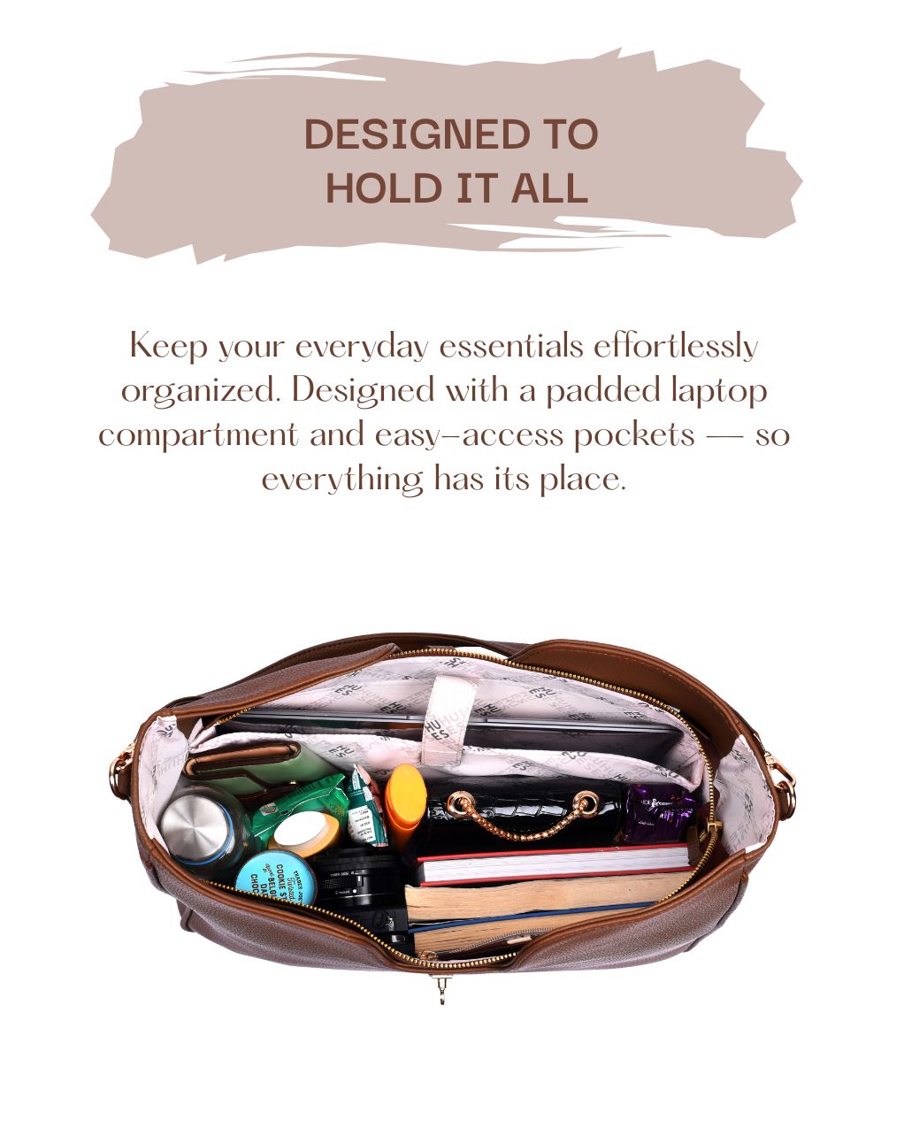 THE EVE TOTE | MOCHA