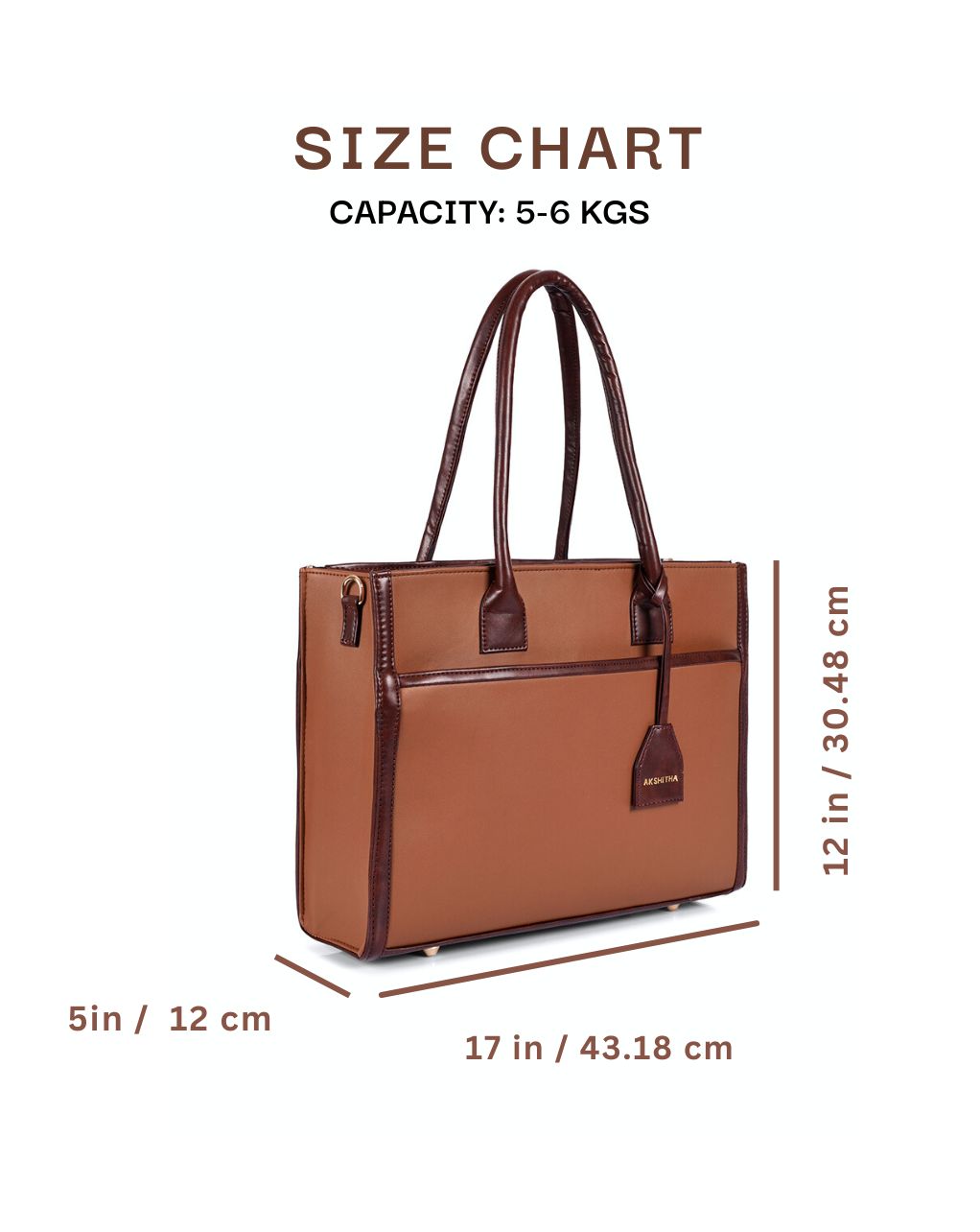 CANDICE LUXURY TOTE | TAN | LARGE