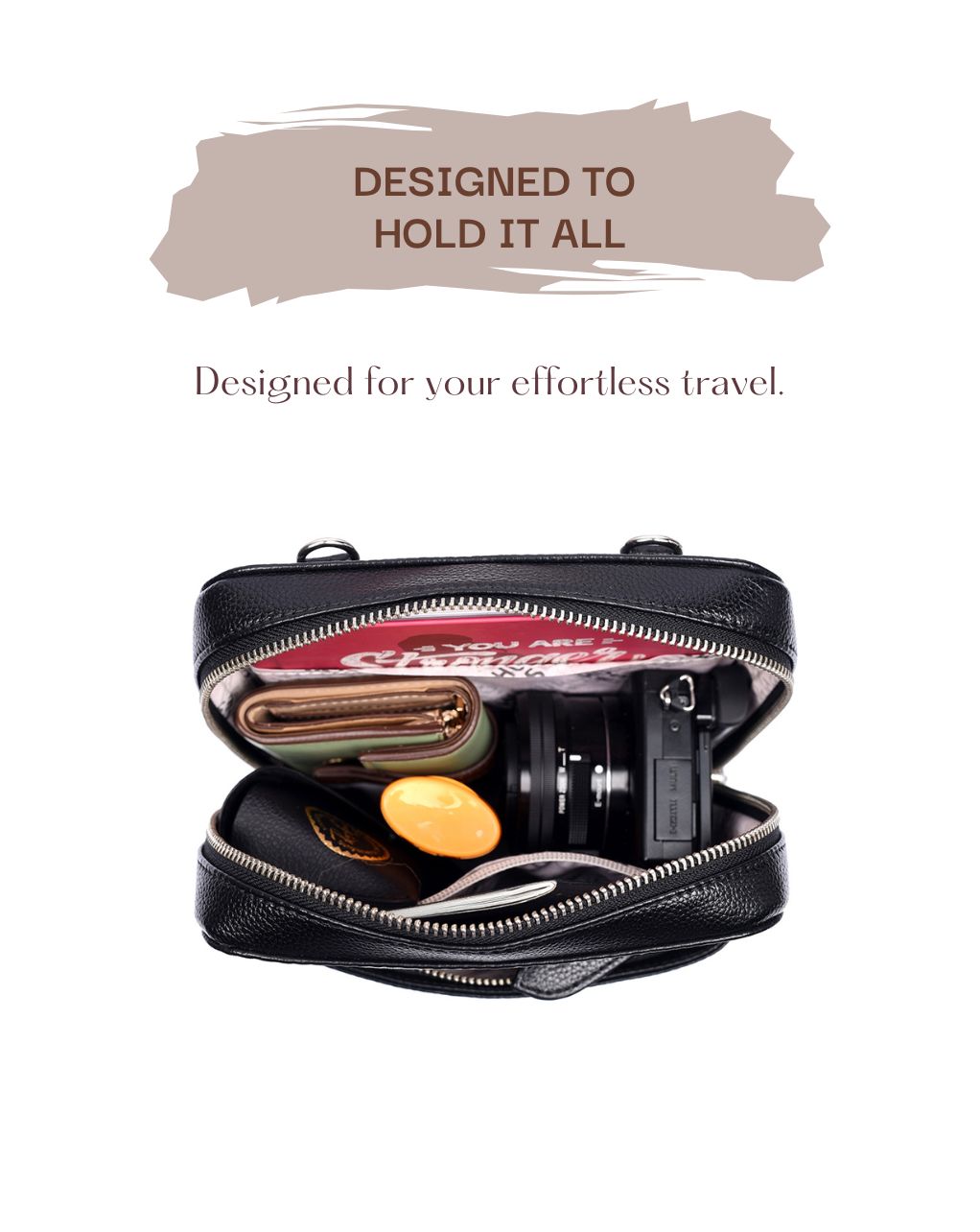 THEO CROSSBODY | BLACK