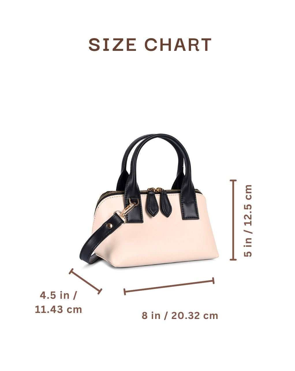 COCO SLING BAG | BLACK & WHITE