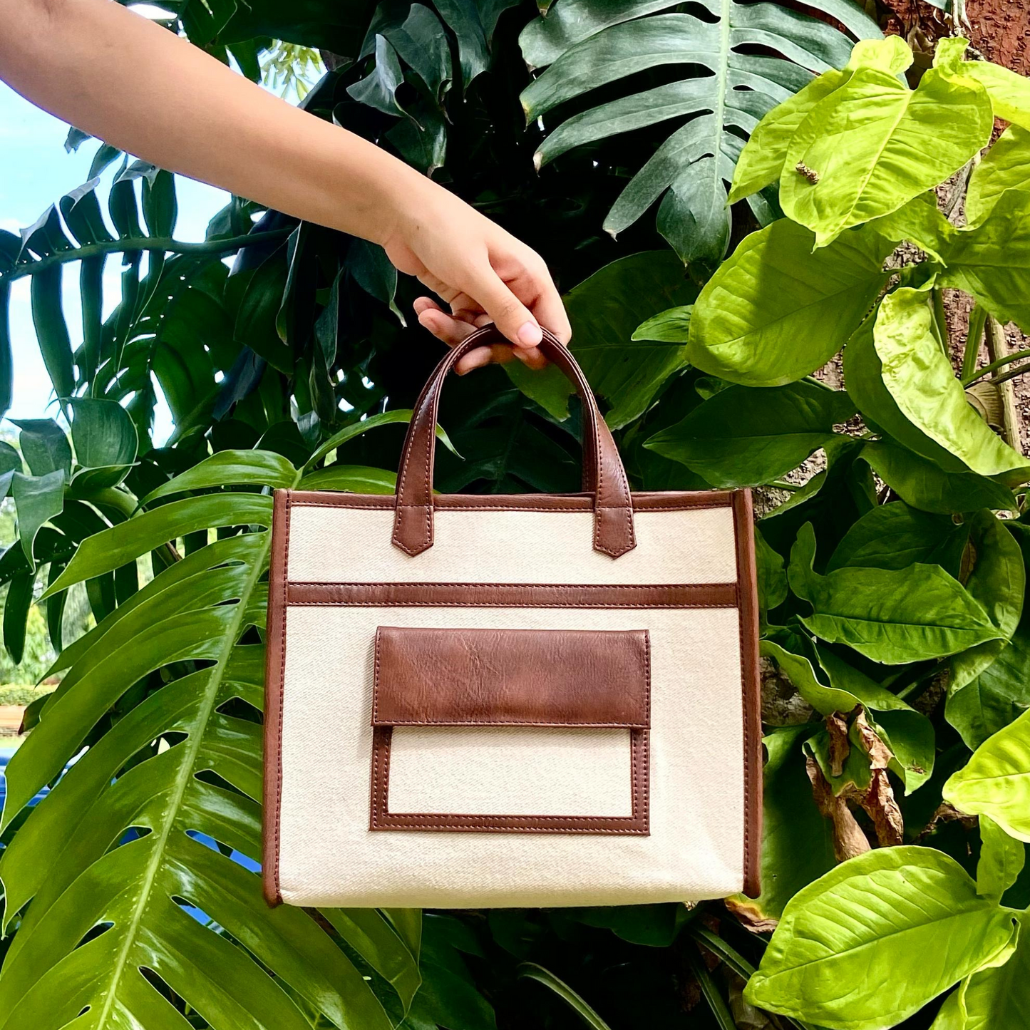 HAZEL SLING BAG | BROWN | SMALL