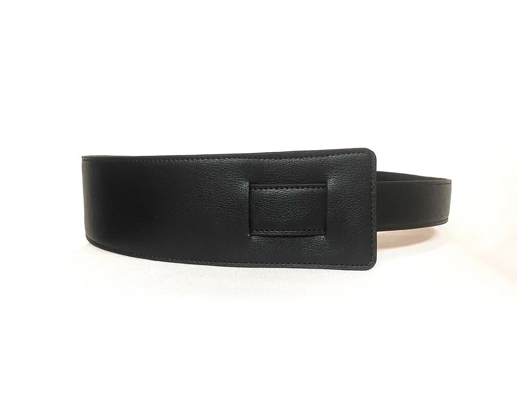 Anne Asymmetric Belt (BLACK)