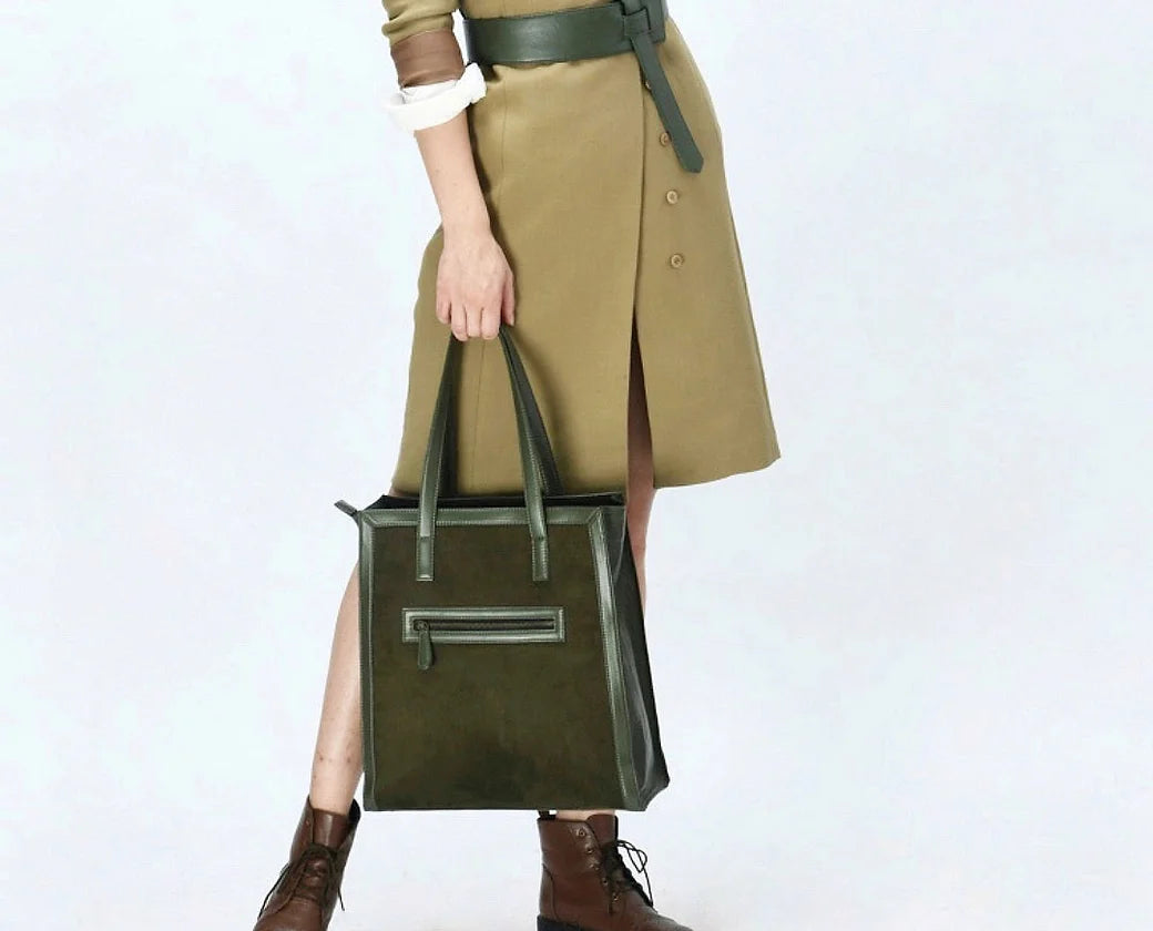 Betty Tote Bag (OLIVE)