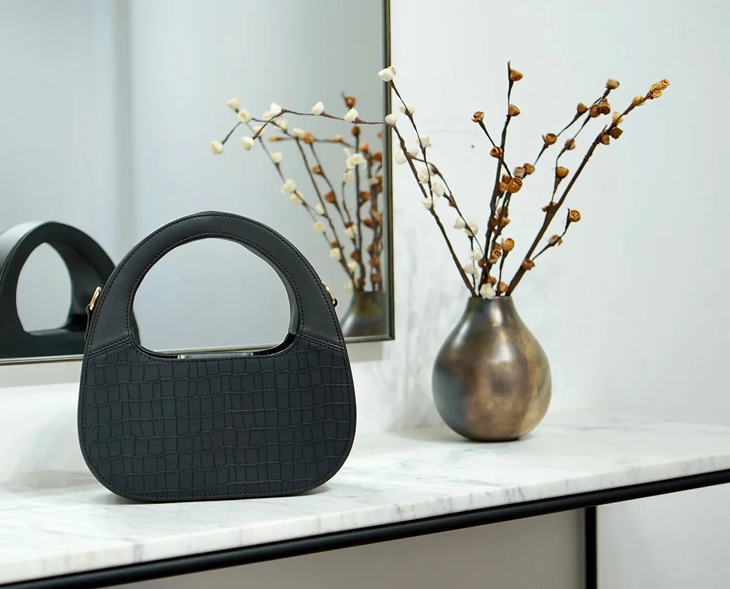 Ella Sling Bag in CROC (without name personalisation)