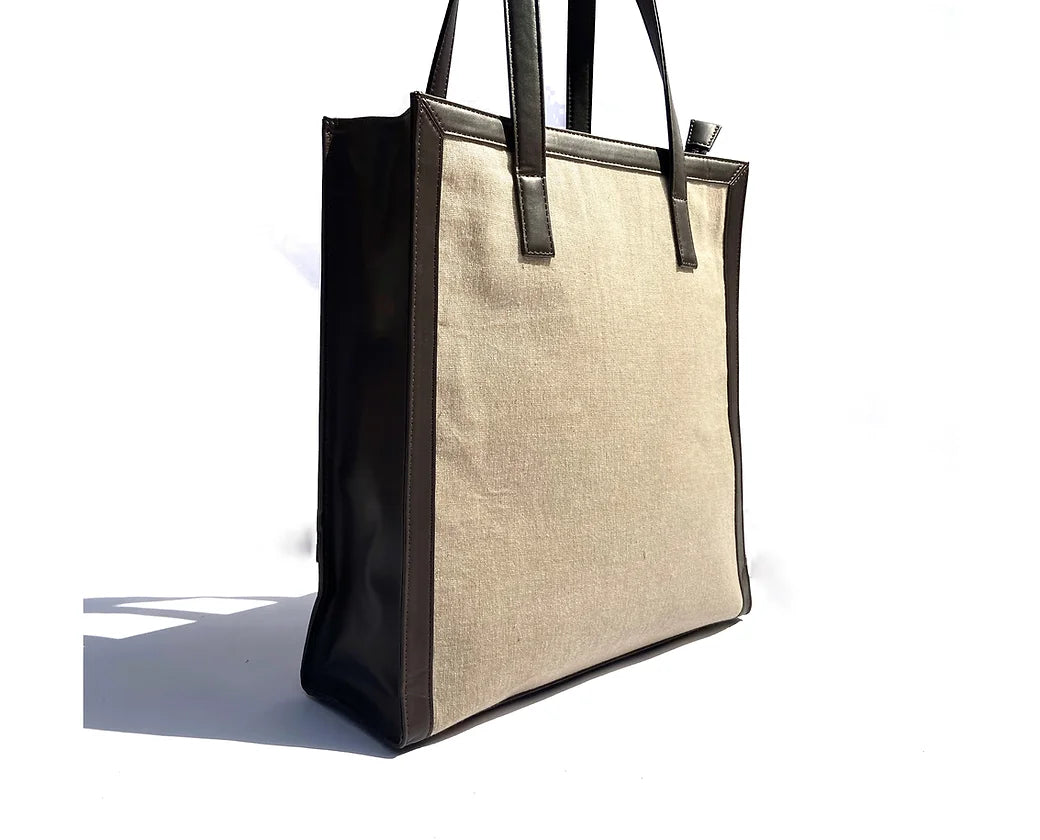 Betty Tote Bag (BROWN)
