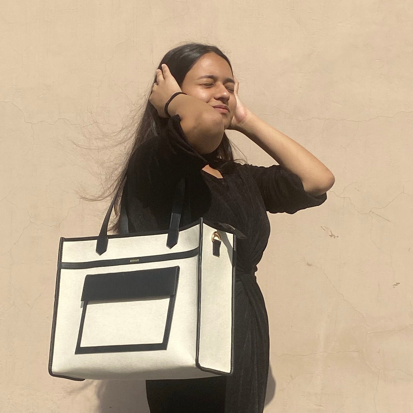 Hazel Tote Bag -MEDIUM (without name personalisation)