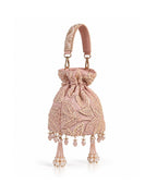 Peach Pearl Potli