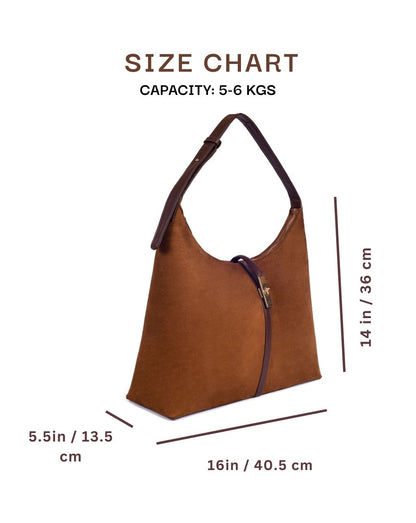 ISABELE TOTE | BROWN
