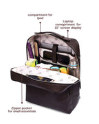 NOAH BACKPACK | CHOCOLATE BROWN