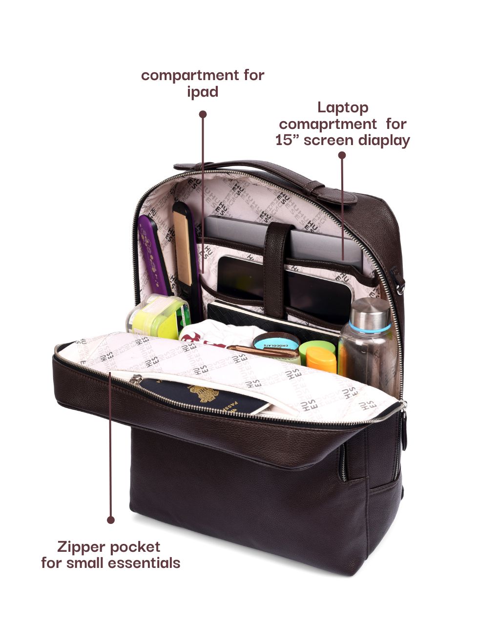 NOAH BACKPACK | CHOCOLATE BROWN