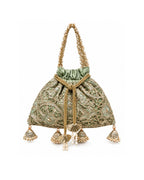 ZIYA POTLI |  SAGE GREEN