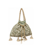 ZIYA POTLI |  SAGE GREEN