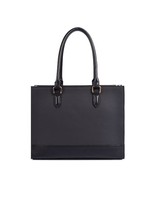 RACHEL TOTE BAG | ALL BLACK | LARGE