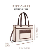 HAZEL TOTE - LARGE | BROWN + 3 FREE GIFTS