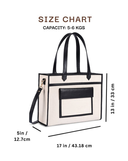 HAZEL MULTIPLE COMPARTMENTS | LARGE | BLACK