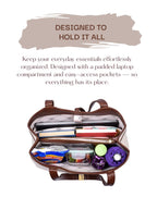 MINDY TOTE BAG | BROWN | MEDIUM