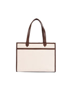 HAZEL MULTIPLE COMPARTMENTS TOTE | BROWN | LARGE