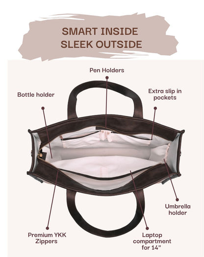 HAZEL MULTIPLE COMPARTMENTS | MEDIUM | BLACK