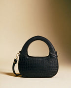 ELLA SLING | CROC | BLACK