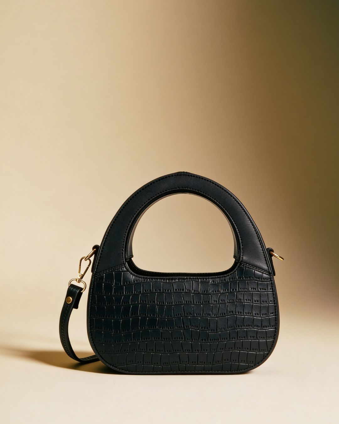 ELLA SLING | CROC | BLACK