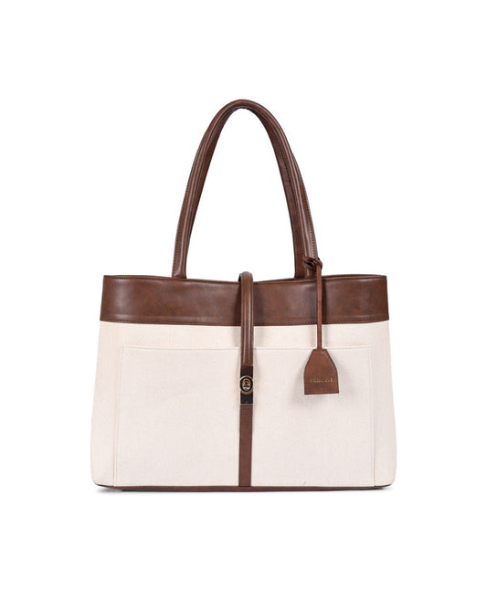 MINDY TOTE BAG | LARGE | BROWN