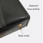 MICHELLE TOTE BAG | ALL BLACK | MEDIUM