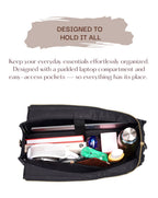 CANDICE TOTE - LARGE | BLACK + 3 FREE GIFTS
