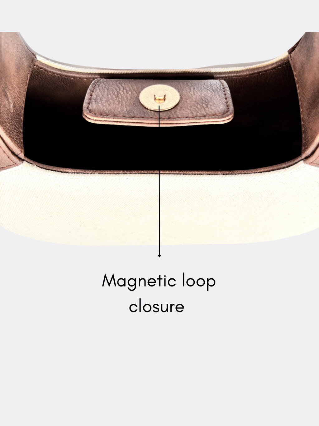 ELLA SLING | CANVAS | BROWN