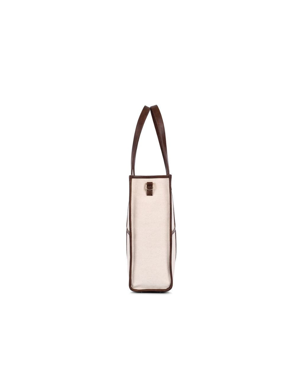 Ace Tote Brown and White - Medium + 3 Free Gifts