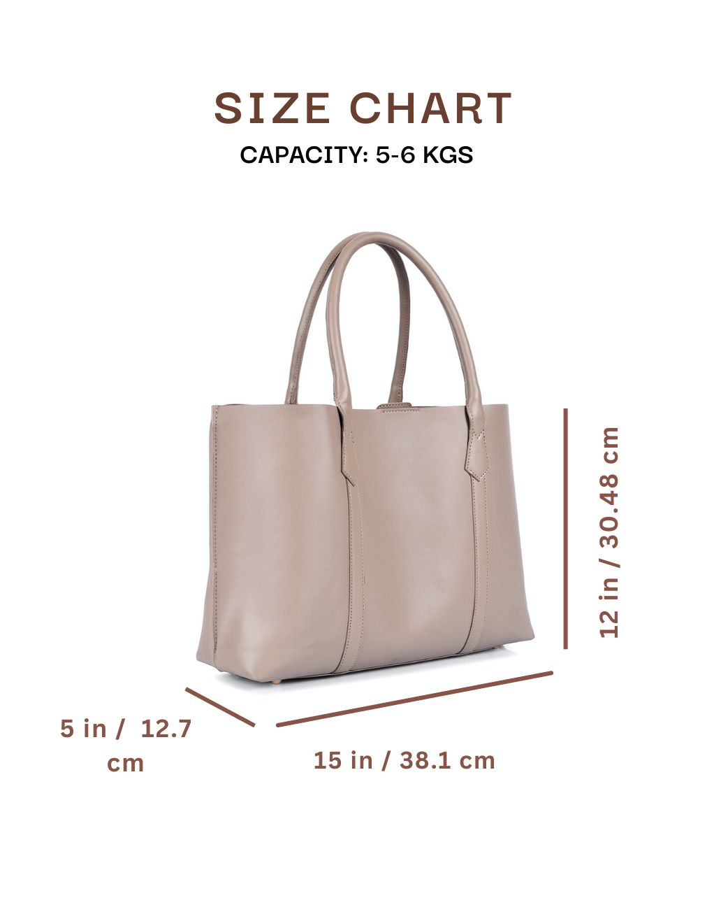 CHARLOTTE TOTE BAG | GREY | MEDIUM
