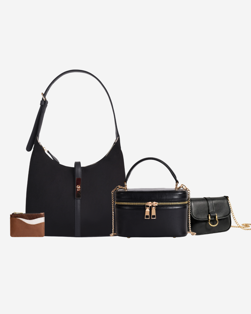 ISABELLE HANDBAG | BLACK + 3 FREE GIFTS