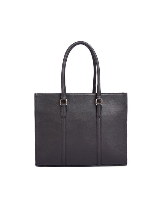 MONICA TOTE BAG| BLACK | MEDIUM