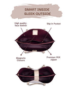 CHARLOTTE TOTE BAG | GREY | MEDIUM