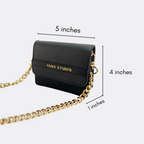 DONNA SLING BAG | BLACK | MICRO