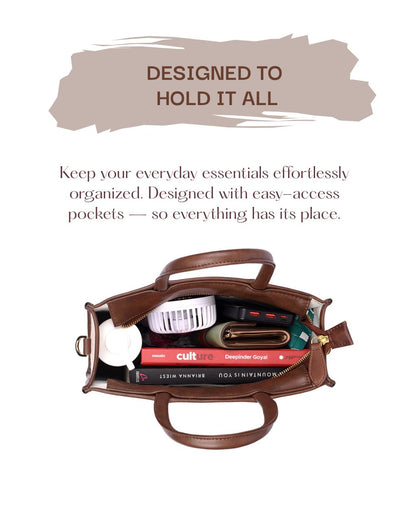 HAZEL SLING BAG | BROWN | SMALL