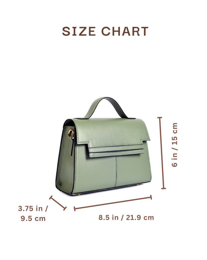 TIARA SLING BAG | MATCHA