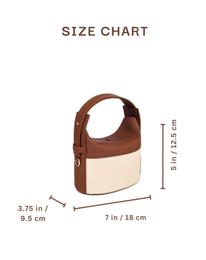 EMMA SLING | TAN AND BEIGE
