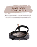 The Luxe Sling Combo | Black & Brown
