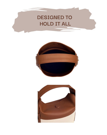 EMMA SLING | TAN AND BEIGE