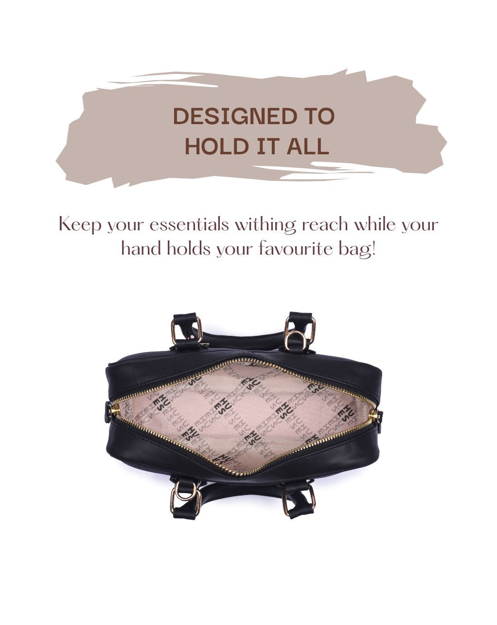 Zoe Sling Bag | Black