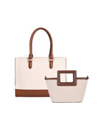 RACHEL AND CAMILLE COMBO | BROWN | MEDIUM & SMALL