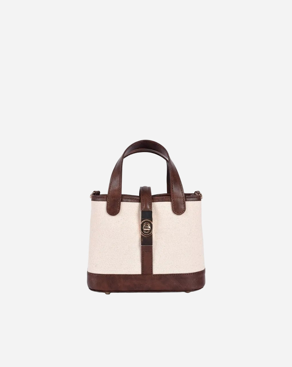 SYLVIE SLING BAG | BEIGE & BROWN