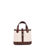 SYLVIE SLING BAG | BEIGE & BROWN