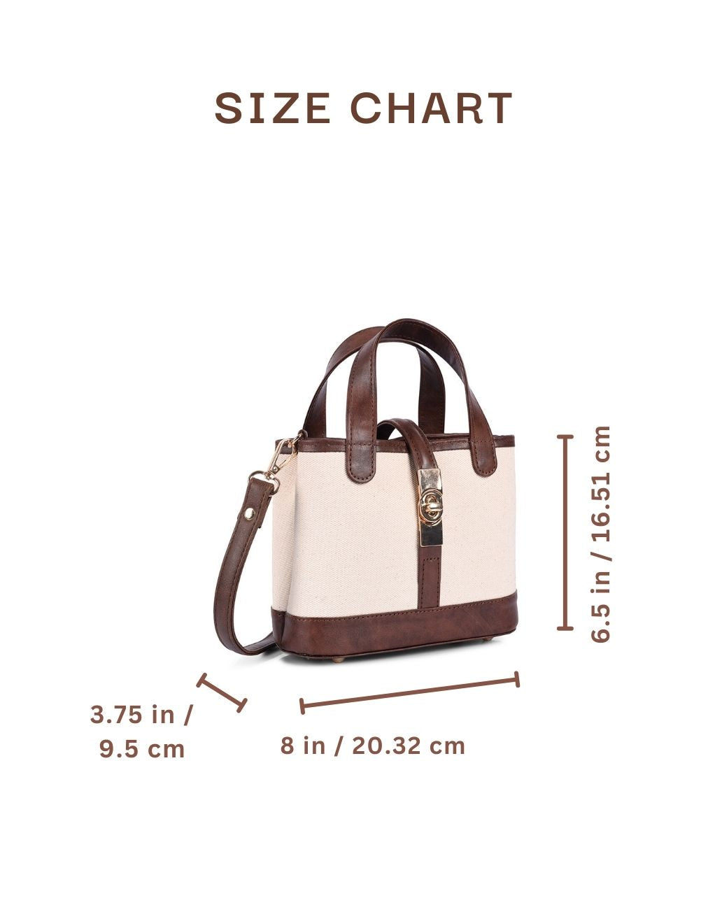SYLVIE SLING BAG | BEIGE & BROWN