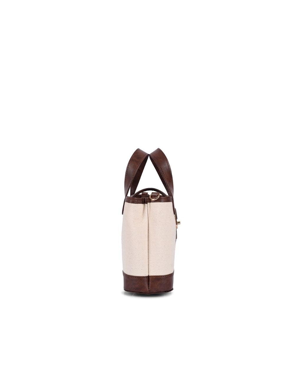 SYLVIE SLING BAG | BEIGE & BROWN