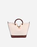 THE BUTTERFLY SLING BAG | BEIGE & BROWN