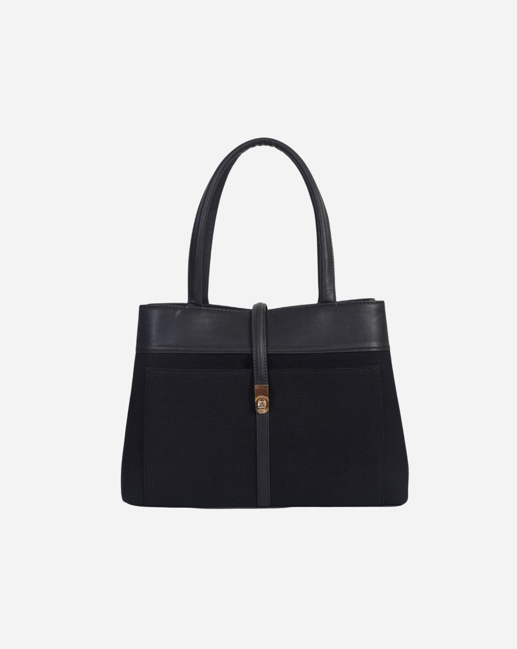MINDY TOTE BAG | ALL BLACK | MEDIUM