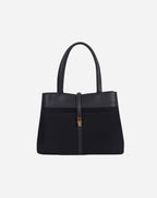 MINDY TOTE BAG | ALL BLACK | MEDIUM