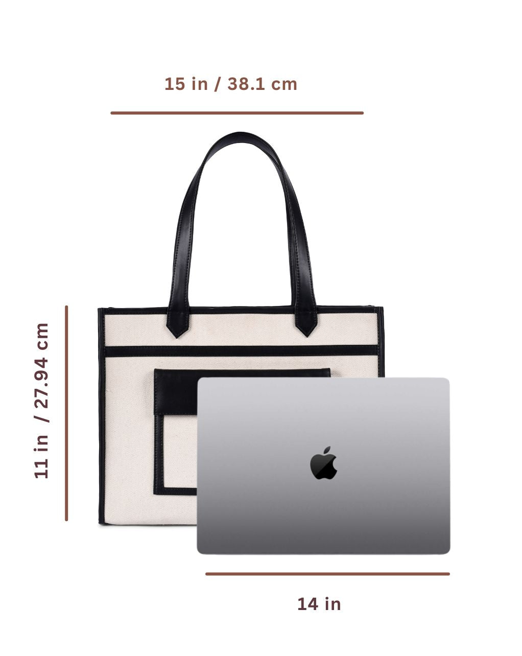 HAZEL MULTIPLE COMPARTMENTS | BLACK | MEDIUM