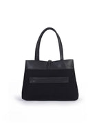 MINDY TOTE BAG | ALL BLACK | MEDIUM